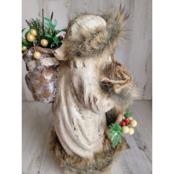 One hundred 80 rustic Santa Claus cranberry star figure xmas - Picture 10 of 11